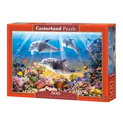 Castorland puzzle 500 komada dupini pod vodom 