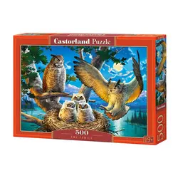 Castorland puzzle 500 komada sove 