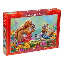 Castorland puzzle 500 komada vjeverice 