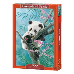 Castorland puzzle 500 komada panda na drvetu 