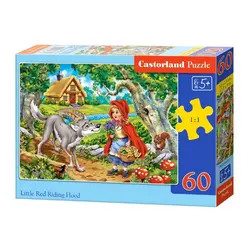 Castorland puzzle 60 komada crvenkapica 
