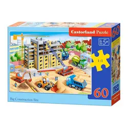 Castorland puzzle 60 komada veliko gradilište 