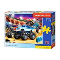 Castorland puzzle 70 komada monster vozilo 