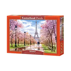 Castorland puzzle 1000 kom - romantična šetnja parizom 
