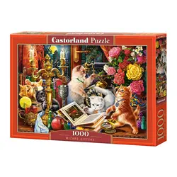 Castorland puzzle 1000 kom wizard kittens 