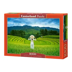Castorland puzzle 1000 kom rice fields in Vietnam 