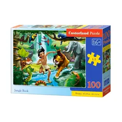 Castorland puzzle Knjiga o đungli, 100 kom 
