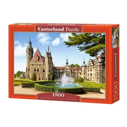 Castorland puzzle 1500 komada Moszna dvorac Poljska 