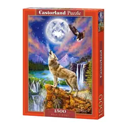 Castorland puzzle 1500 komada vuk 