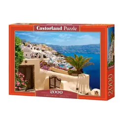 Castorland puzzle 2000 komada Santorini Grčka 