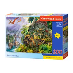 Castorland puzzle 200 komada dinosauri 