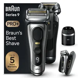 Braun Series 9 PRO+ 9577cc brijaći aparat 6u1, SmartCare Center i PowerCase - srebrni 