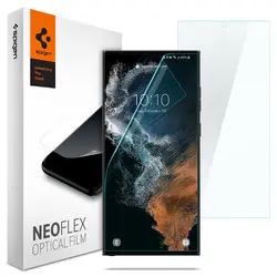 Spigen Samsung Galaxy S22 Ultra zaštitna navlaka za ekran telefona, prozirna, Neo Flex 2 Pack 