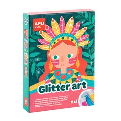 Apli Glitter art igra za stvaranje slika sa šljokicama 17561 