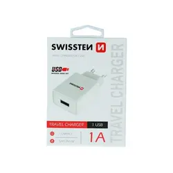 Swissten punjač GaN 1x USB-C 45W, bijeli 