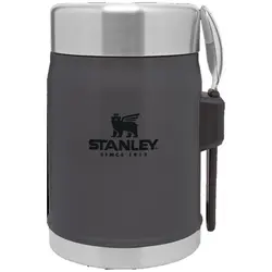 STANLEY Classic Food Jar + Spork 0,4L, siva 