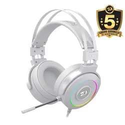 Redragon headset Lamia 2 H320 RGB With Stand White 
