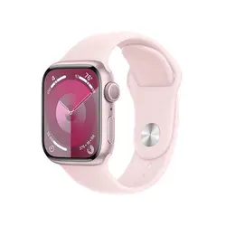 Apple Watch 9 Alu Case 41mm sports band S/M  - Roza