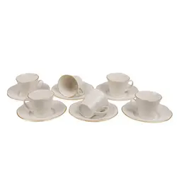 Hermia Concept set porculanskih šalica za kavu, 12 komada 
