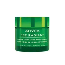 Apivita Bee Radiant krema bogate teksture protiv starenja i znakova umora, 50 ml 