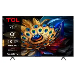 TCL 4K QLED TV s Google TV-om 75C655 