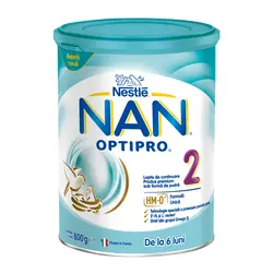 NAN OPTIPRO 2 Prijelazna mliječna formula za dojenčad 800g 