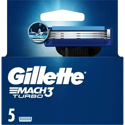 Gillette Mach3 Turbo britvice, 5 komada 
