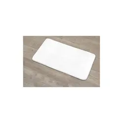 Tendance podloga za kupaonicu, 45x75 cm, mikrofibra  - Bijela