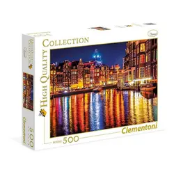 Clementoni puzzle Amsterdam, 500 kom 