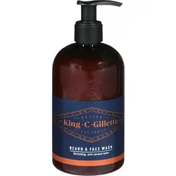Gillette King C šampon za pranje lica i brade, 350ml 