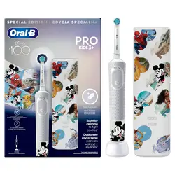 Oral B električna zubna četkica Pro Kids 3+ Disney+putna torbica 