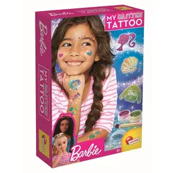 Barbie glitter tattoo 