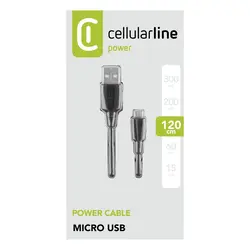 Cellularline kabel Micro USB 120 cm 
