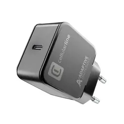 Cellularline kućni punjač za Samsung USB-C 15W black 