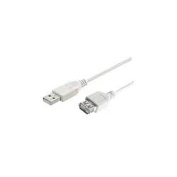 GBC iSnatch, USB 2.0 produžni kabel, USB-AM na USB-AŽ, 3.0m, bijeli 