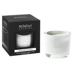 Millefiori svijeća Milano White Mint & Tonka 