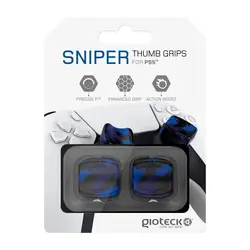 GIOTECK Thumb grips SNIPER BLUE CAMO 