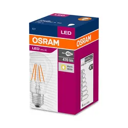 Osram led value a fil 40w/827 e27 