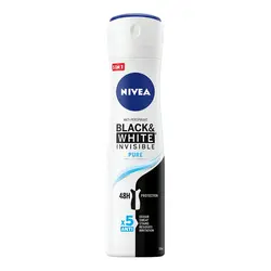 Nivea Invisible Pure Black&White Spray 