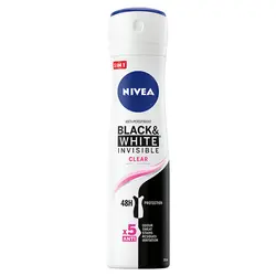 Nivea Invisible Clear Black&White Spray 