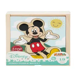 Disney drvene puzzle Mickey Mouse 24mj+ 19kom 