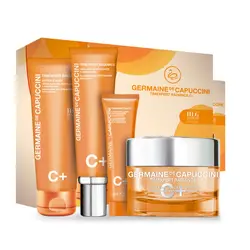 Germaine De Capuccini Set Radiance C+: krema za lice + krema za oči + krema za tijelo 