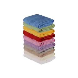 Colourful Cotton ručnik Rainbow set 10 komada u poklon kutiji 