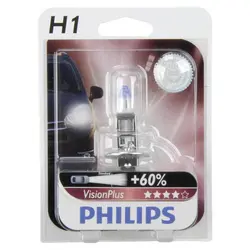 Philips Auto žarulja vision plus (12v/55w) bl. H1 