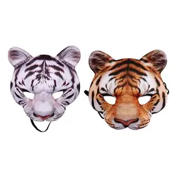 Maškare maska pola lica tigar 