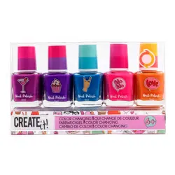 Create It! 5-pack lakovi za nokte/mijenjaju boje 