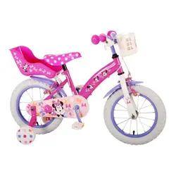 Disney Dječji bicikl Minnie Cuters Ever! 12“ s dvije ručne kočnice 