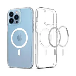 Spigen iPhone 13 Pro Max, zaštitna maska za telefon, Ultra Hybrid MagSafe, bijela (ACS03210) 