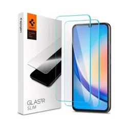 Spigen Samsung Galaxy A34 5G  zaštitno staklo za ekran telefona, 2 kom, Glass tR Slim (AGL05967) 