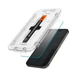Spigen iPhone 15 Plus zaštitno staklo za telefon Glass tR EZ Fit HD, (AGL06887) 